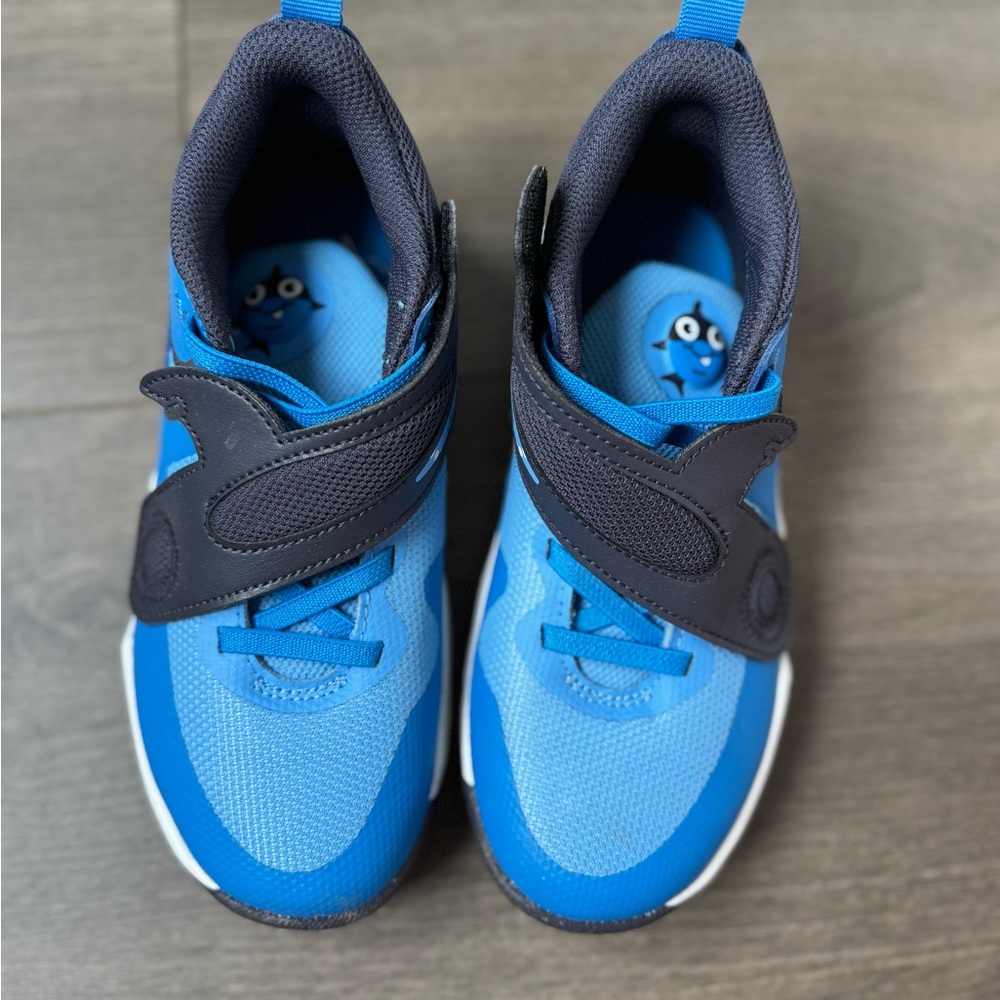 Nike Blue and Black Kids Sneakers